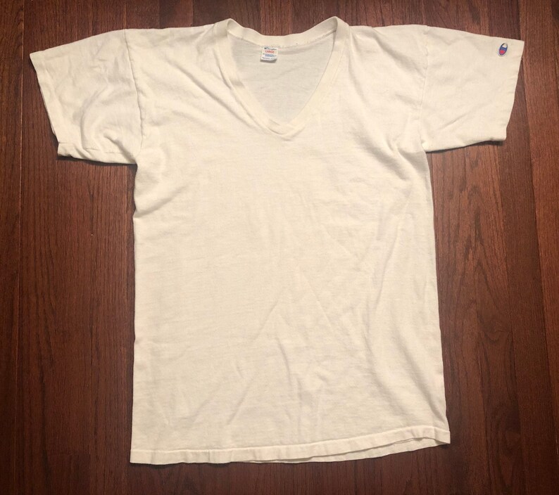 champion plain white t shirts