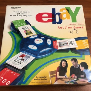 NEW 2001 eBay Electronic Talking Auction Game board game COMPLETE in original packaging unopened
