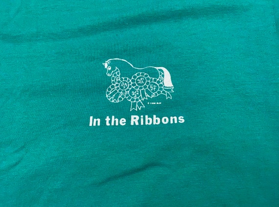 XL 80's In The Ribbons T shirt men's vintage 1980… - image 2