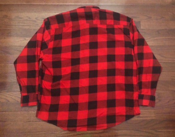 Large 80's Van Cort Sport Shirt button up lumberj… - image 2