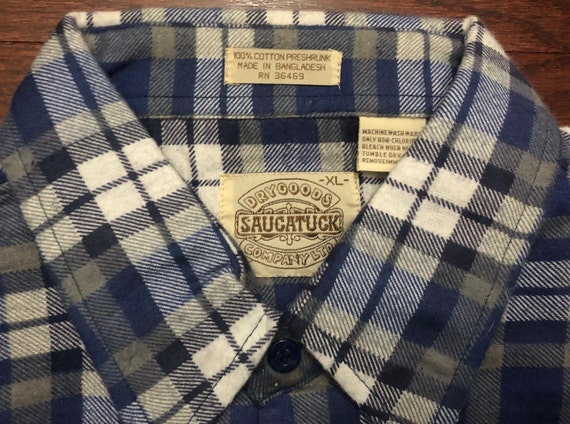 NEW XL 90's Saucatuck Dry Goods Company LTD butto… - image 5