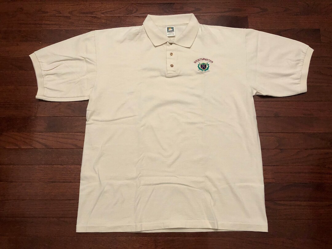 XL 90's Westminster National Golf Course Polo Shirt off Etsy