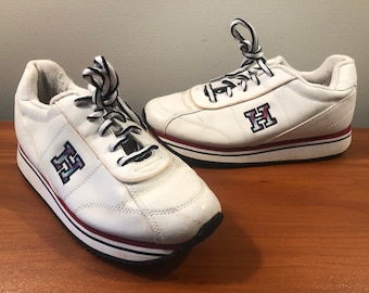 Vintage‎ 90s Tommy Hilfiger Mens 13 Snow Boots Expedition Series Red White Blue Vintage 90s Tommy Hilfiger Mens 13 Snow Boots Expedition  main image 3