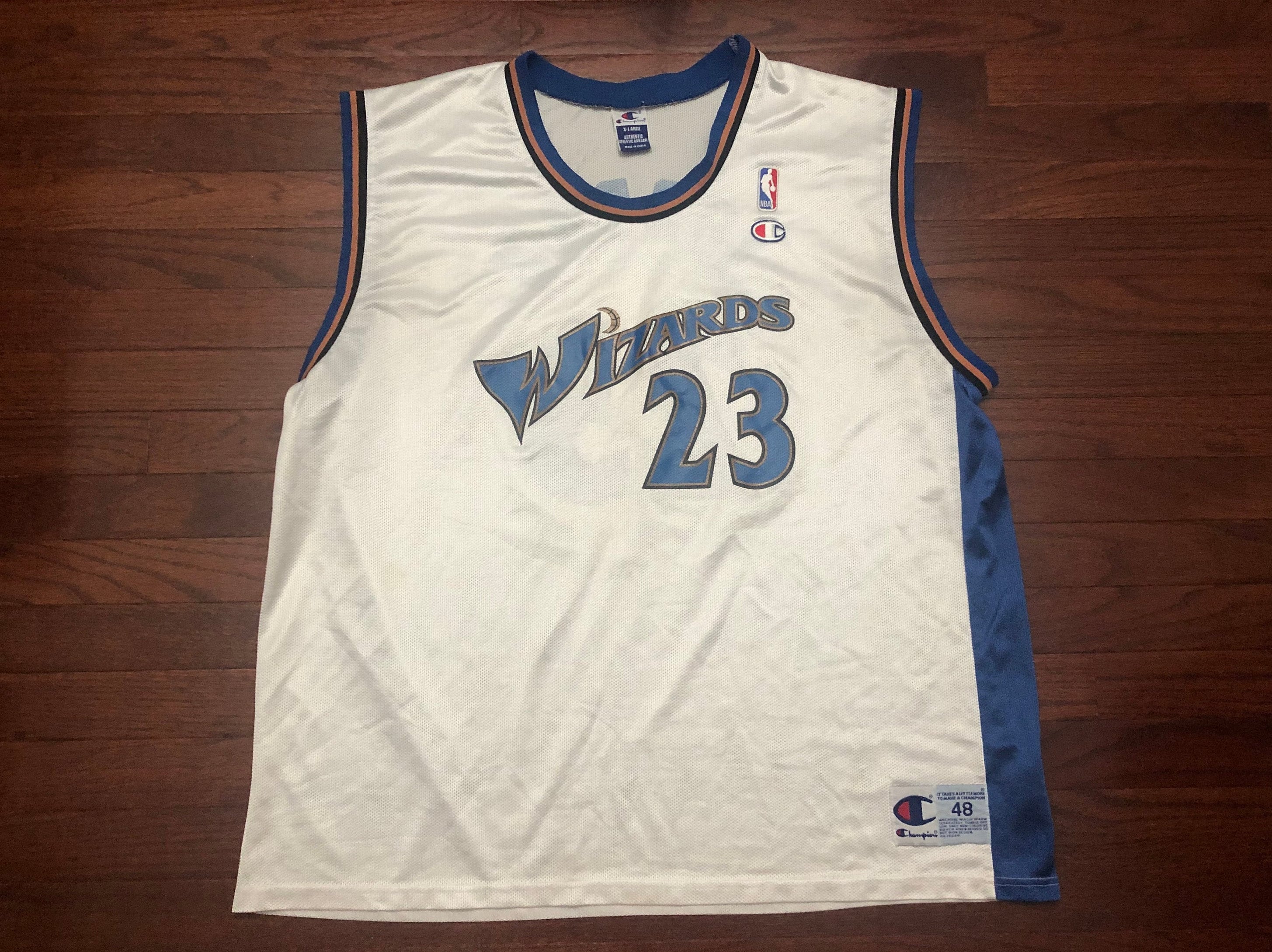 Sureste Flor de la ciudad Polinizador XL 2001 Washington Wizards Michael Jordan camiseta de - Etsy España