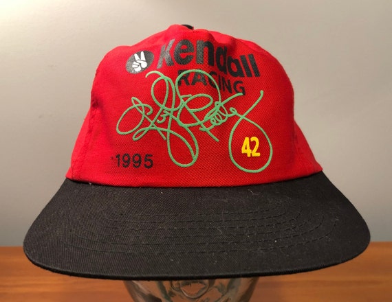 NEW 1995 Kyle Petty Kendall Racing baseball cap s… - image 1