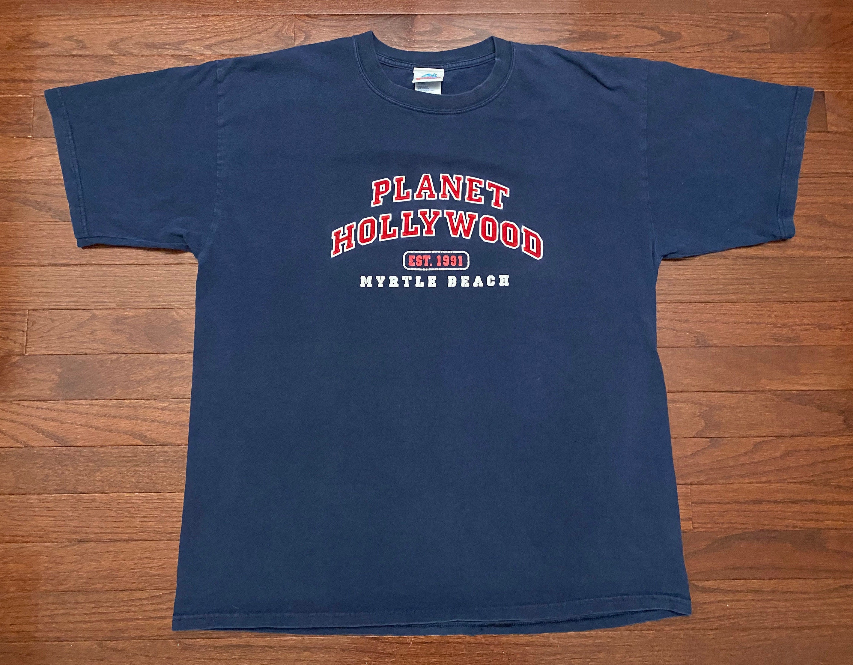 XL 1998 Planet Hollywood Myrtle Beach T Shirt Men's Vintage 1990's