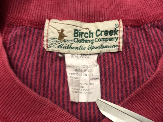 XL 90's Birch Creek Clothing Company henley T shi… - image 5