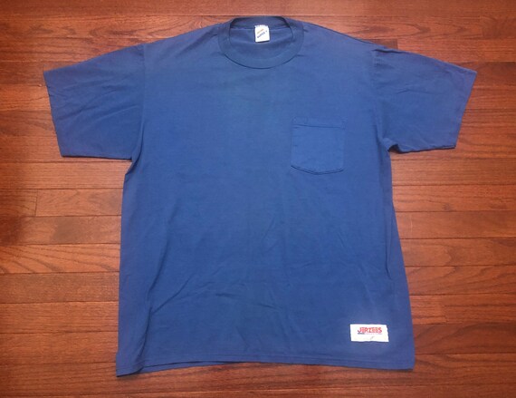XXL 90's Jerzees Men's Pocket T Shirt 