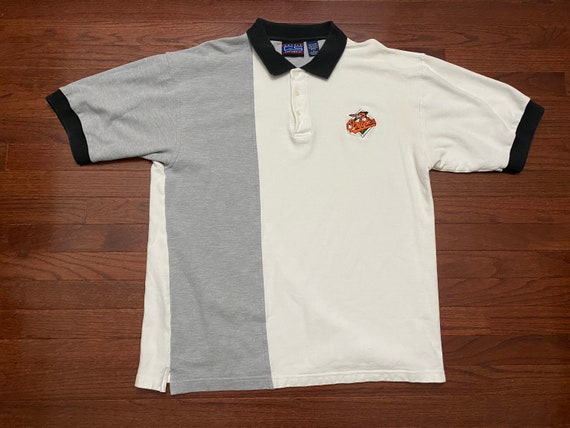 Large 90's Baltimore Orioles Men's Polo Golf Shirt 