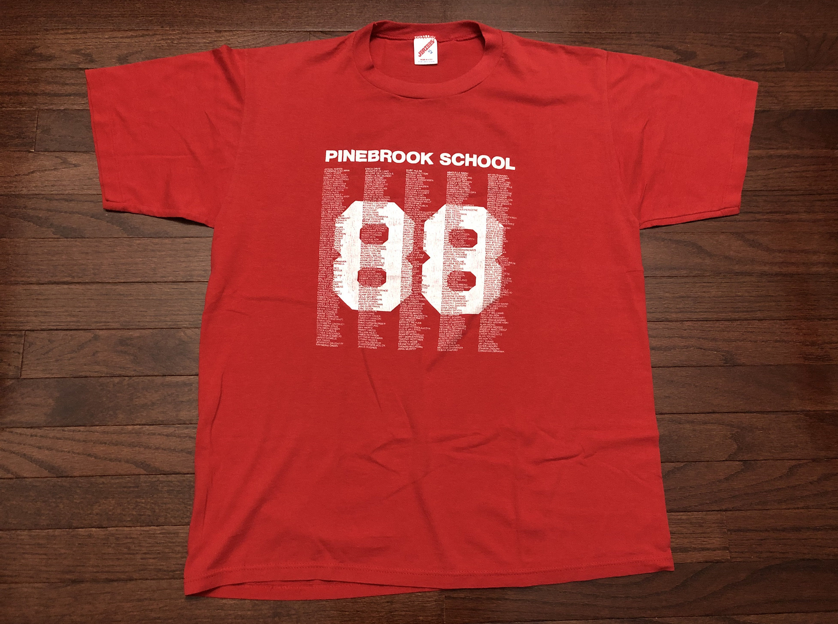 XL Pinebrook School Class 88 T Shirt - Etsy