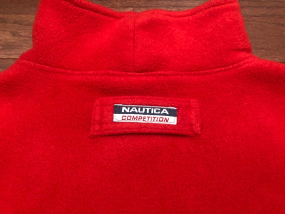 Medium 90's Nautica Competition 1/4 zip fleece sw… - image 7