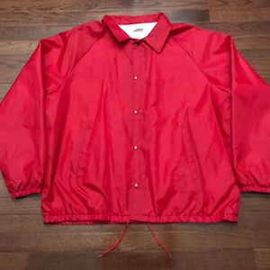 Red Coach Jacket - Etsy