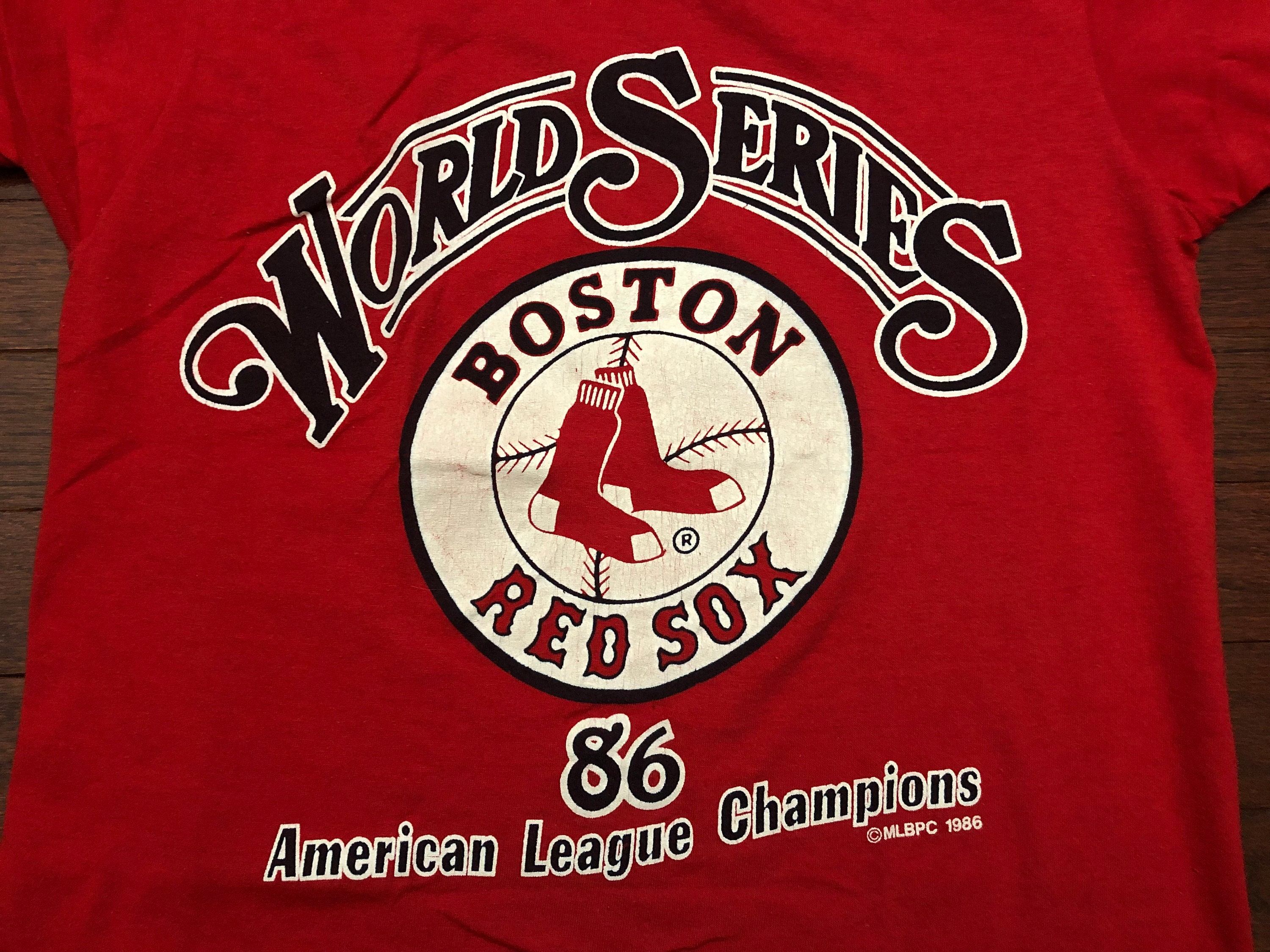 Plus Size - MLB Boston Red Sox Cotton Varsity Ringer Tee