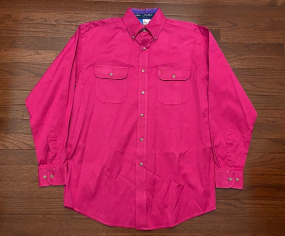 Pink western deals shirt mens