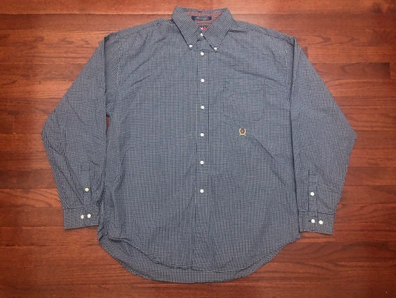 XL 90's Tommy Hilfiger button down shirt men's plaid … - Gem
