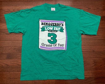 Vintage 80s 1985 Original Ben & Jerrys Vermonts Finest Ice Cream