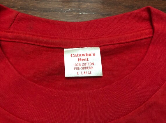 XL 1996 Catawba's Best Buffalo Bison T shirt men'… - image 6