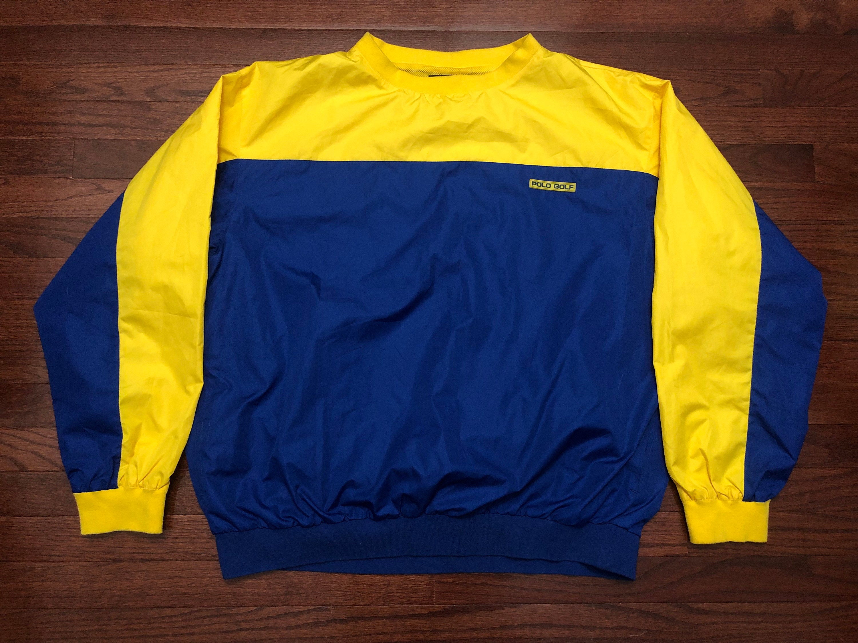Polo golf pullover windbreaker hotsell