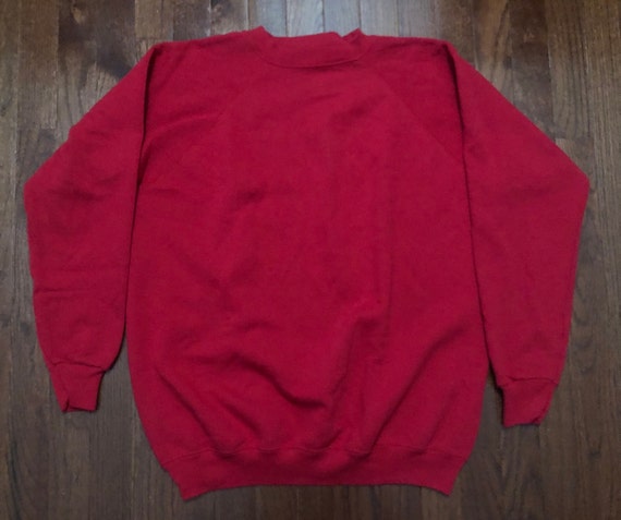 Men's Sweatshirt - Red - XL