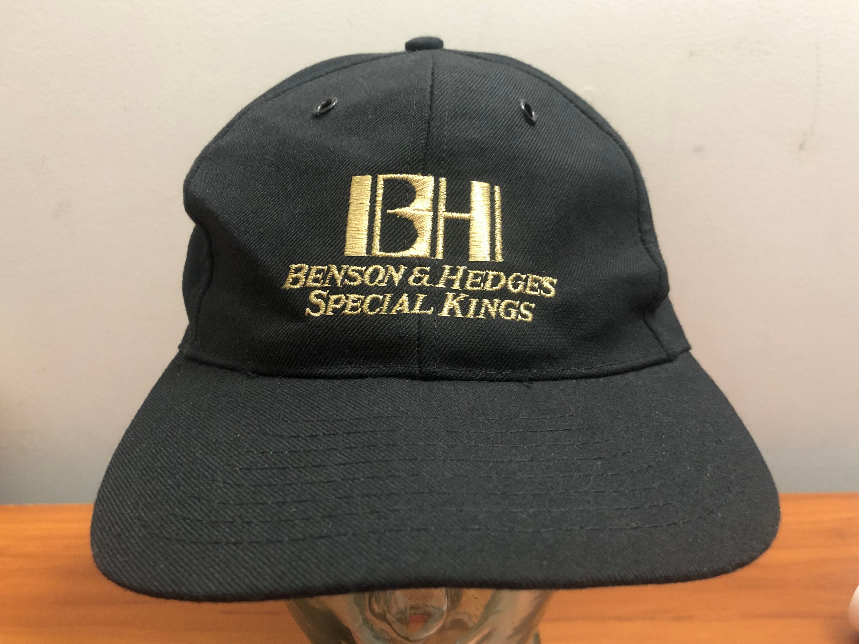 BENSON & HEDGES キャップ VINTAGEベンソン&ヘッジス企業物 90's Benson & Hedges Cigarettes Snapback Hay Baseball Cap
