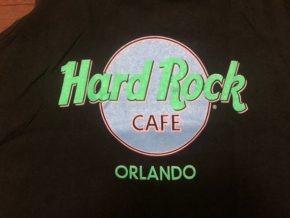 Medium 80's Hard Rock Cafe Orlando tank top T shi… - image 2