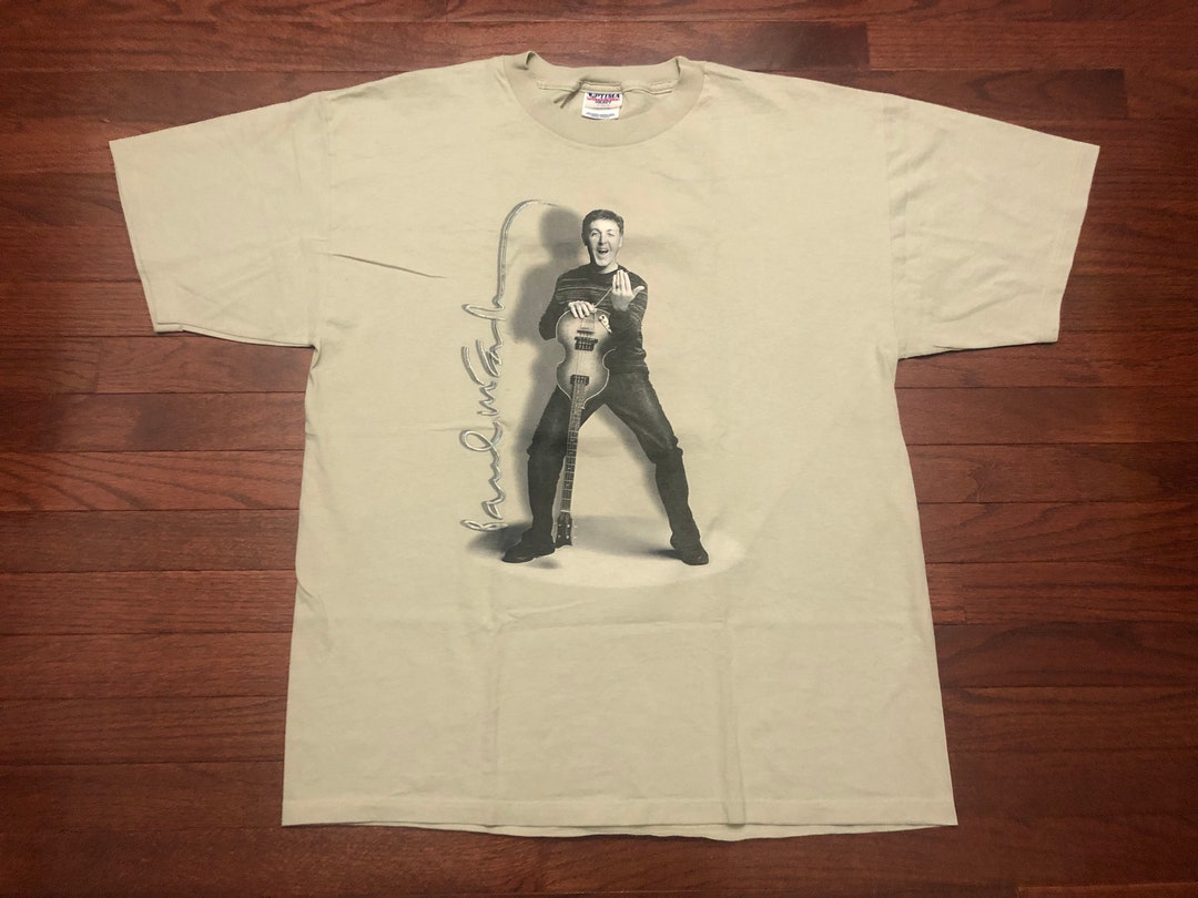 T-shirt Concert Paul McCartney Vintage - Tournée Ohio, Pennsylvania, NY, Taille M