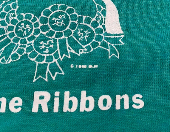 XL 80's In The Ribbons T shirt men's vintage 1980… - image 3