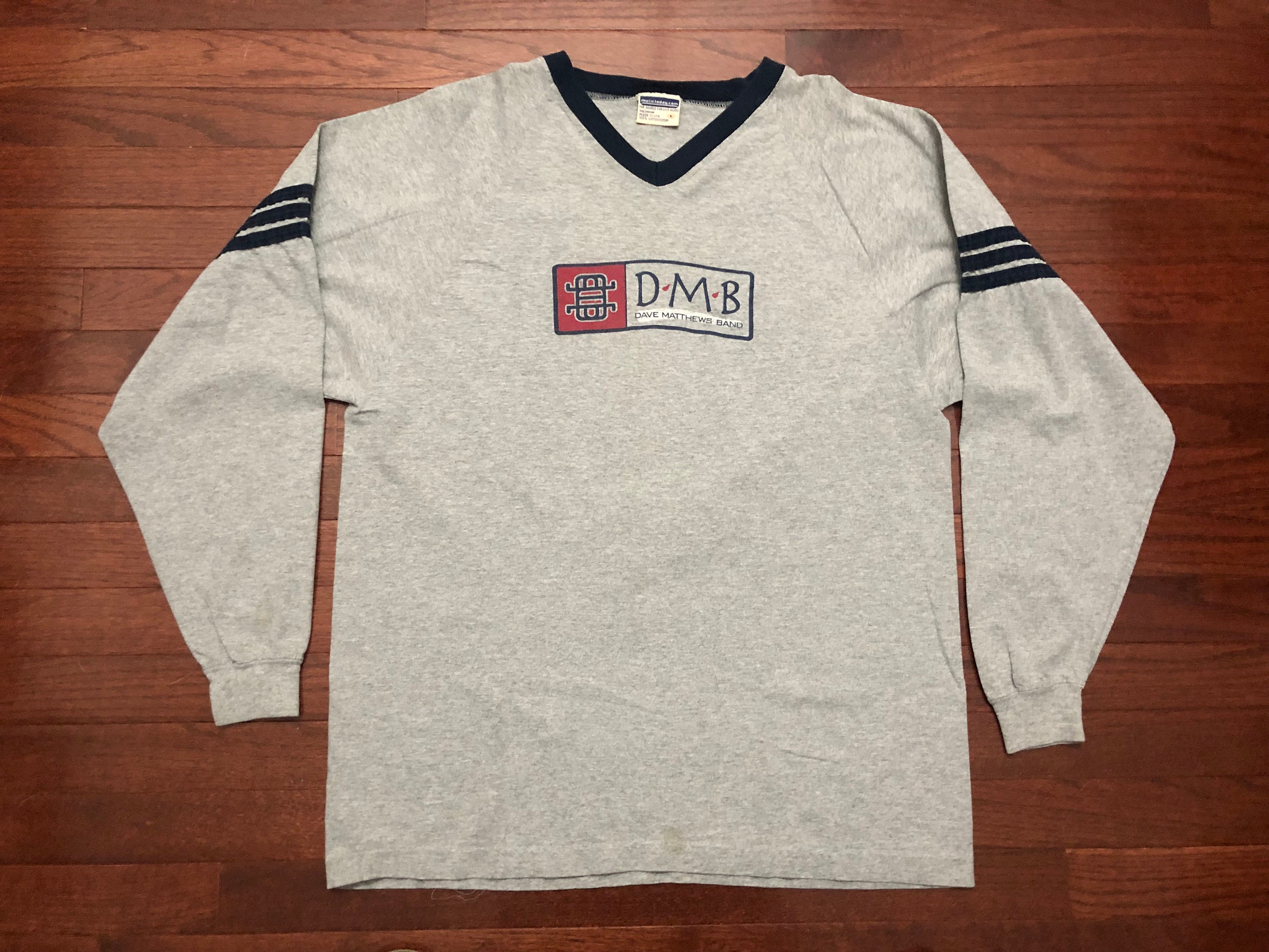 Large Vintage Dave Matthews Band L/s V-neck T Shirt Men's - Etsy