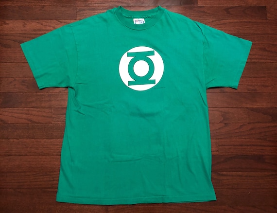 Large 1992 the Green Lantern T Shirt Men's Vintage 1990's DC