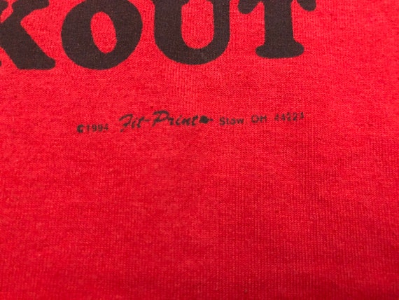 Large 1994 Workout men's T shirt Do Your Part To … - image 3