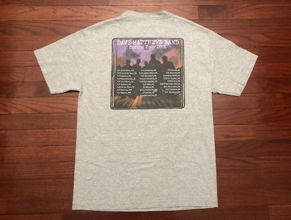 Medium 2002 Dave Matthews Band concert T shirt me… - image 3