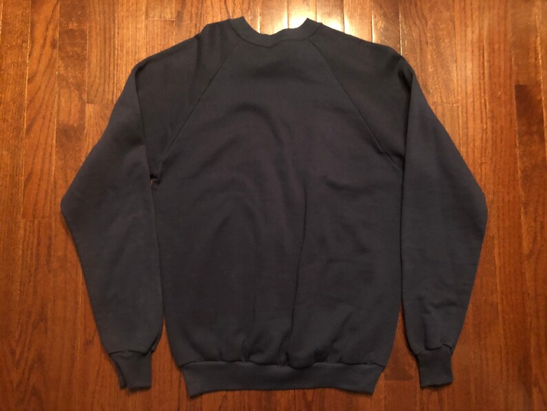 XL 1986 Penn State University Football men/'s sweatshirt vintage crewneck blue Nittany Lions National Champions blue 80/'s