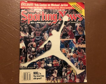 1999 The Sporting News magazine tribute The NBA After Michael Jordan Jan. 25th Exclusive Bob Costas Chicago Bulls the last dance