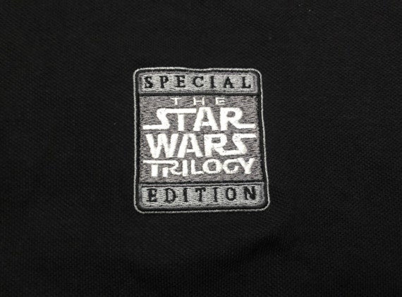 NEW Medium 1996 The Star Wars Trilogy polo shirt … - image 2