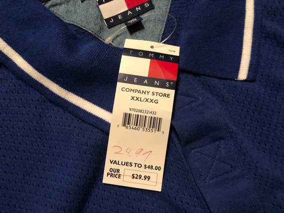 tommy hilfiger price tag