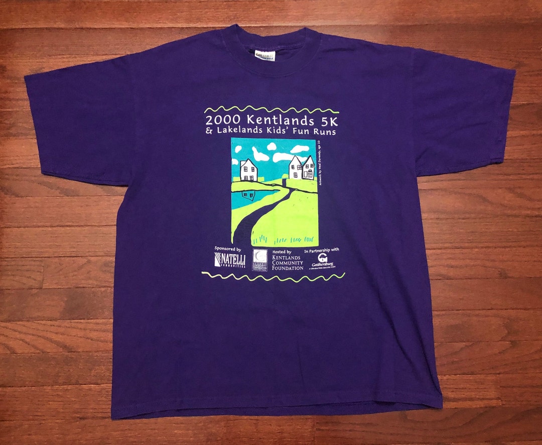 XL 2000 Kentlands 5K & Lakelands Kids Fun Runs Men's T Etsy
