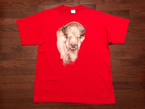 XL 1996 Catawba's Best Buffalo Bison T shirt men'… - image 1