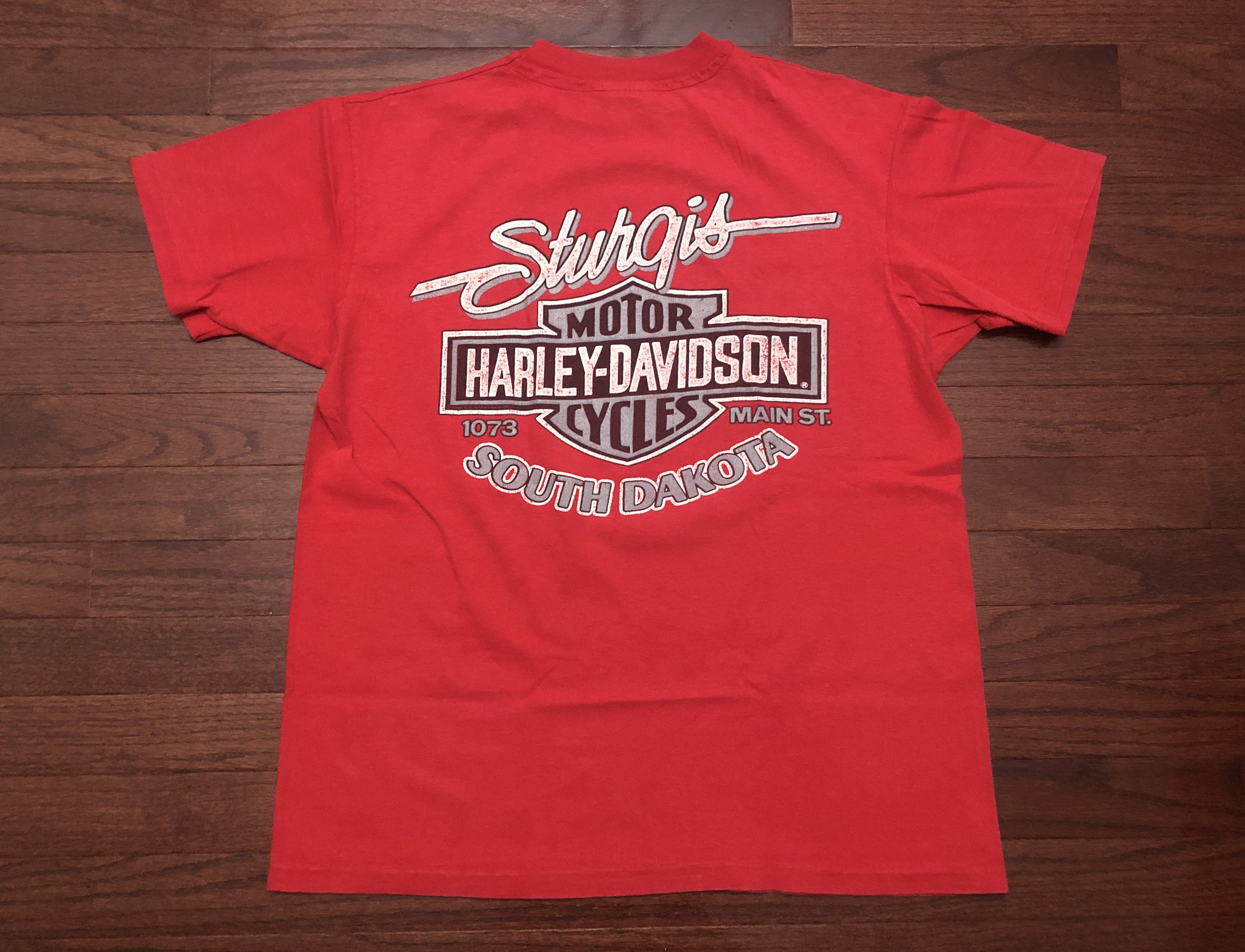 Harley Davidson Tシャツ 1990年 ブラックヒルズクラシック 90's Harley-Davidson “Black Hills Rally STURGIS” 両面