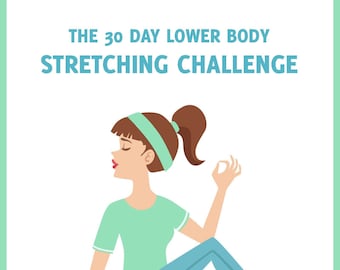 The 30 Day Lower Body Stretching Challenge, Stretches for Runners, Flexibility Exercises, Stretches For Lower Body, Stretching Exercises