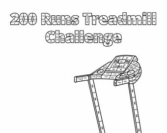 200 Runs Treadmill Challenge