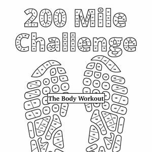 200 Mile Challenge-fitnesstracker