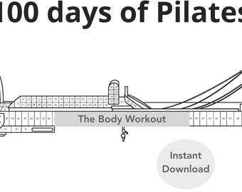 100 Days of Pilates Tracker, Pilates Tracker