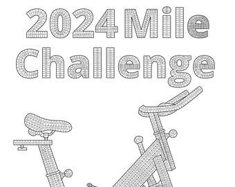 2024 Miles Bike Challenge, A2 Size