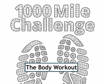 Mile Tracker, 1000 Mile Challenge