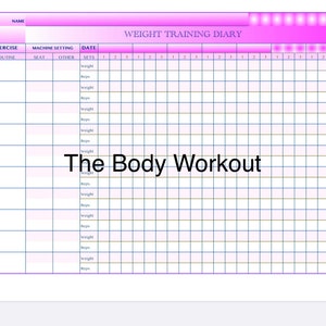 Muscle Mommy Aesthetic, Weight Training Over 40, Weight Lifting Planner image 3