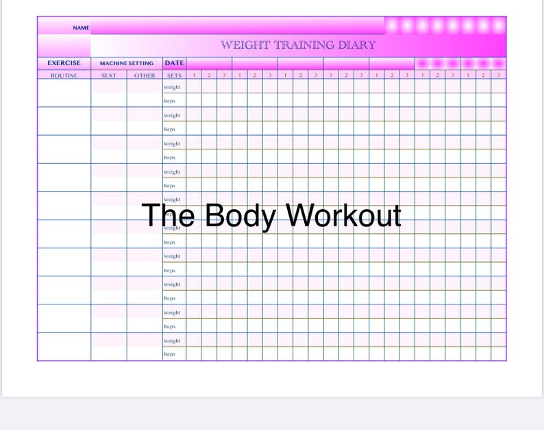 Muscle Mommy Aesthetic, Weight Training Over 40, Weight Lifting Planner image 3