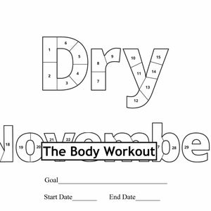 Sobriety Tracker, Dry November