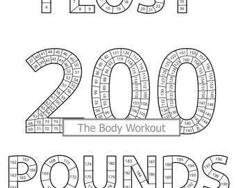 Weight Loss Challenge Chart