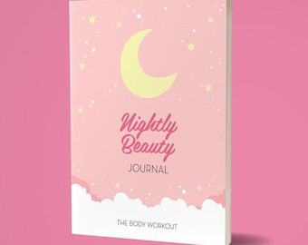 Nightly Beauty Journal, Daily Beauty Schedule
