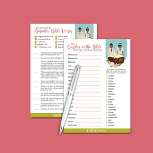 African American Wedding Shower Game, Biblical Bridal Shower Games, Christian Bridal Shower Games, Couples Bridal Shower Games, Wedding Game